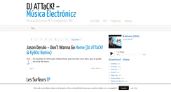 Desktop Screenshot of djattack.com